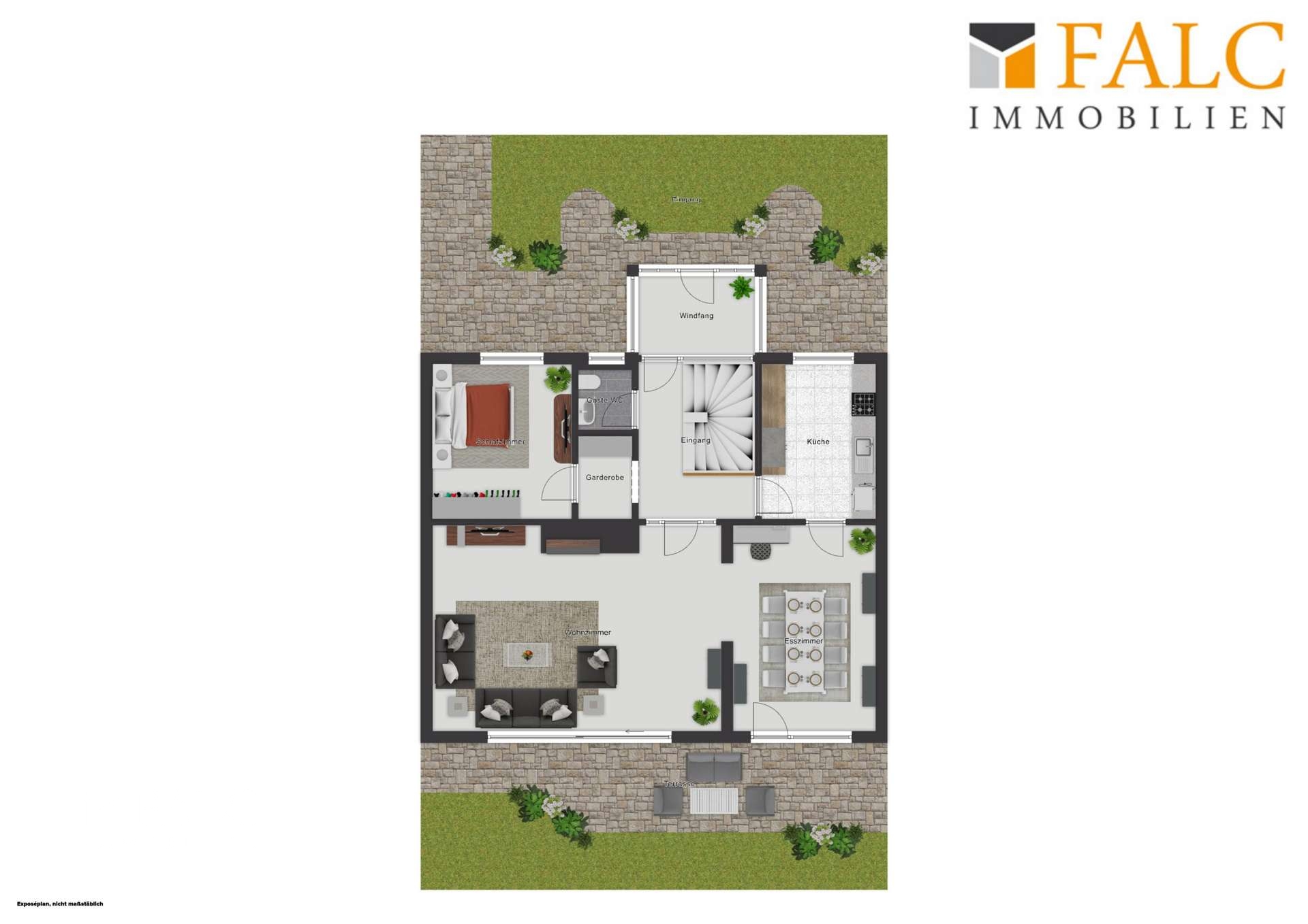 Erdgeschoss Grundriss